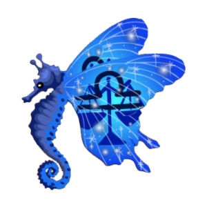 Libra Butterfly Seahorse